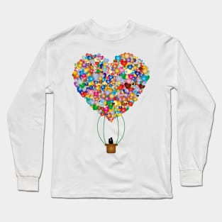 heart is my women's day Long Sleeve T-Shirt